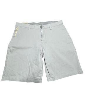 NWT Weatherproof Men's utility shorts Tan size 38 10 inch inseam